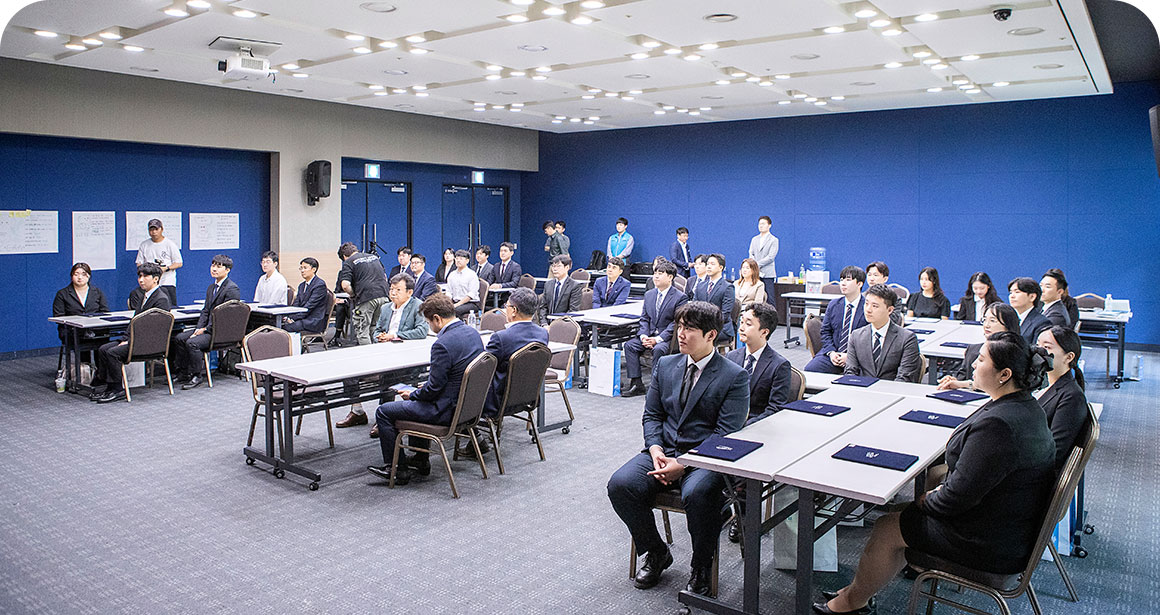 신규 입사자들 기본 교육 시간