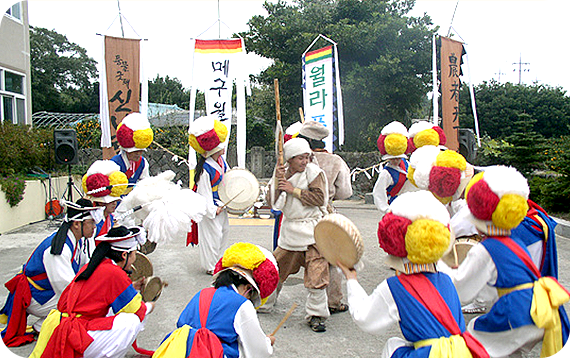 풍물굿패 신나락의 걸궁굿